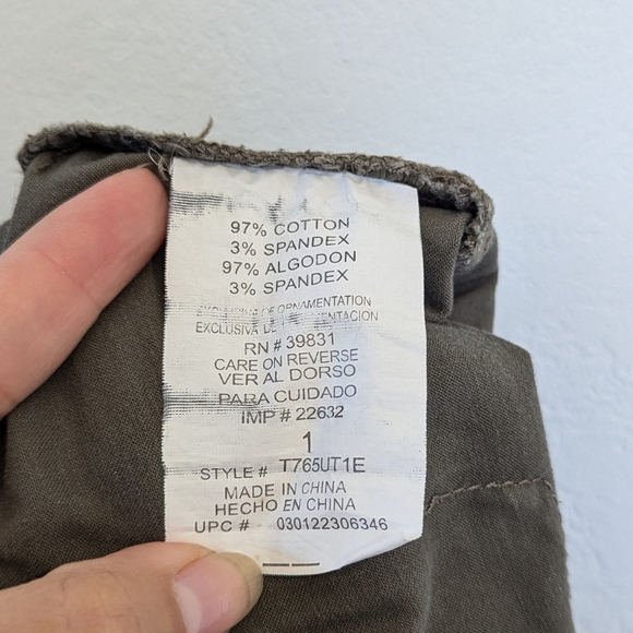 Jolt Olive Green Cargo Shorts Size 1 - Picture 8 of 9